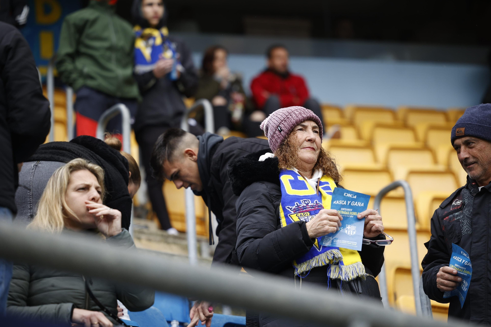 Búscate en las imágenes del Cádiz CF-Atlético de Madrid