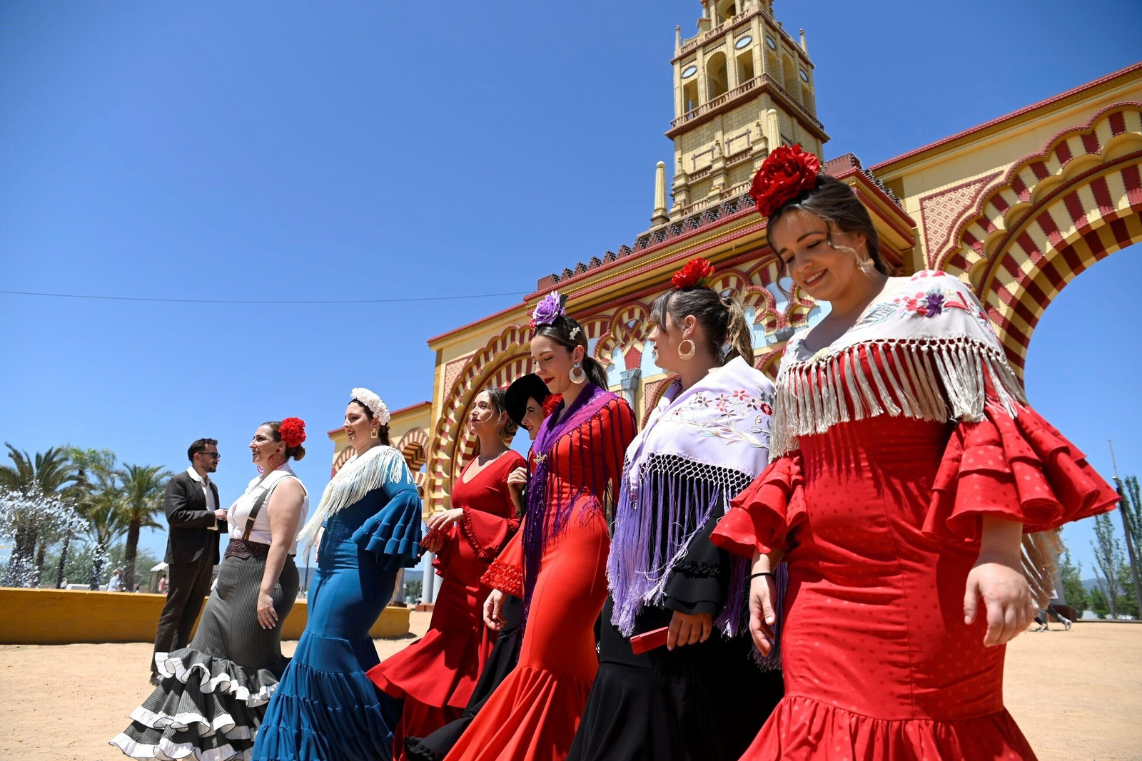 Las mejores fotografías del viernes en la Feria de Córdoba