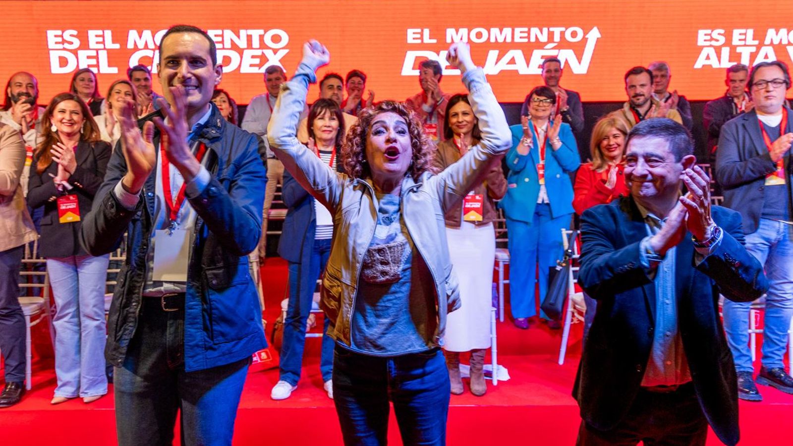 Inauguración del 16º Congreso Provincial del PSOE de Jaén