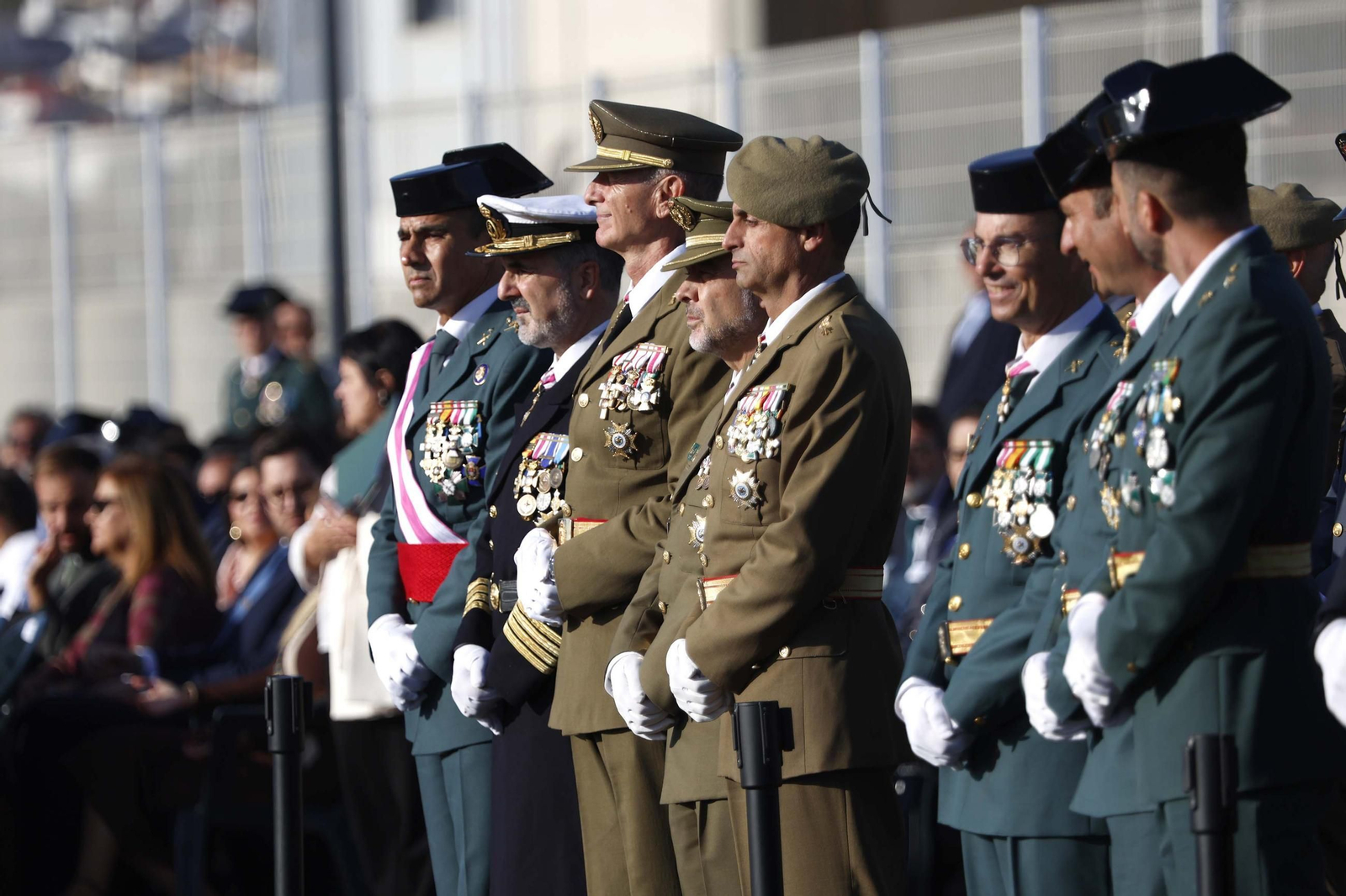 Las fotografías de la inauguración del nuevo muelle de la Guardia Civil en Algeciras