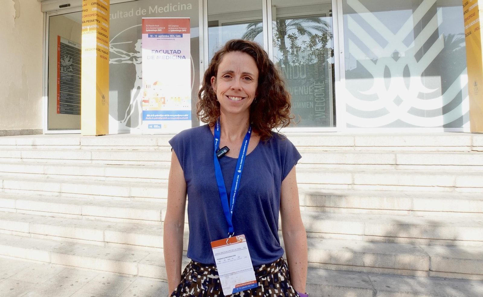 La epidemióloga vasca Amaia Bacigalupe, en la Facultad de Medicina de Cádiz. La epidemióloga vasca Amaia Bacigalupe, en la Facultad de Medicina de Cádiz.