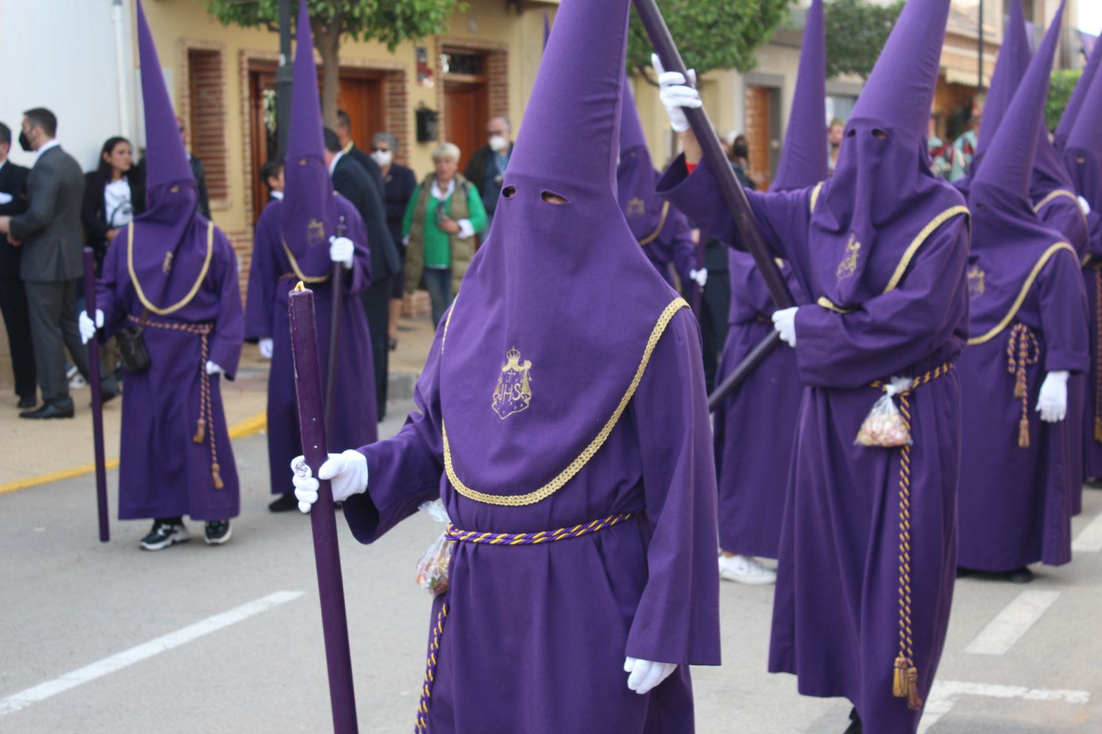 Procesión de la Hermandad de Jesús en Vera, en imágenes