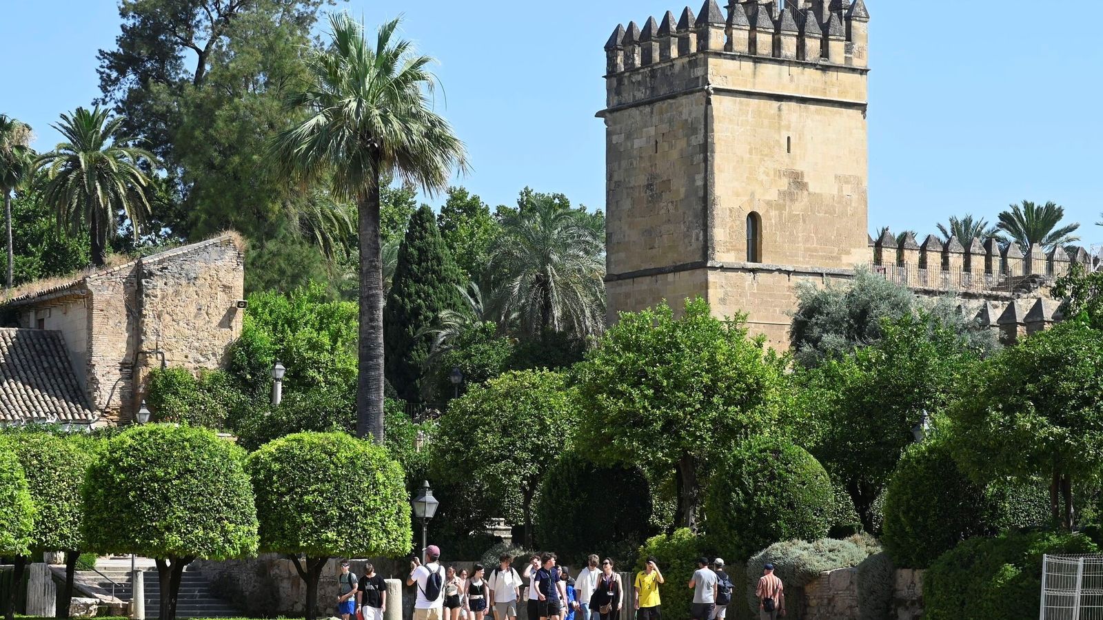 Alcázar de los Reyes Cristianos de Córdoba.