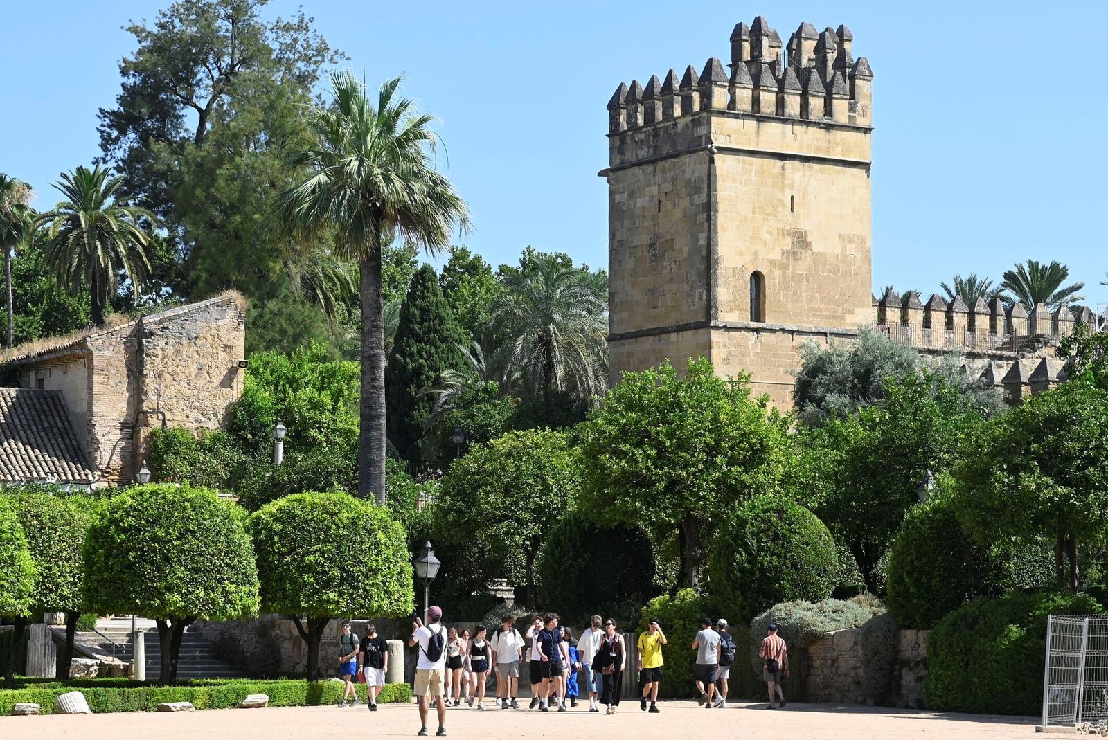 Alcázar de los Reyes Cristianos de Córdoba.