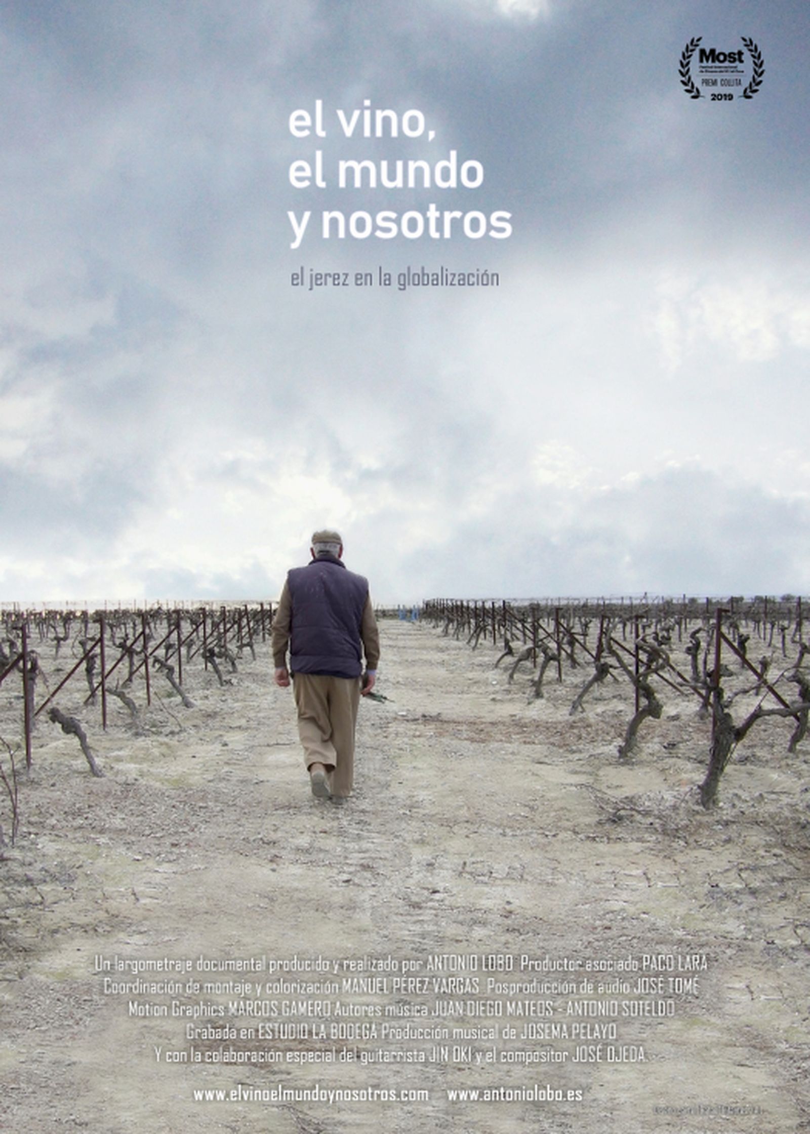 Imagen del cartel de 'El vino, el mundo y nosotros'.