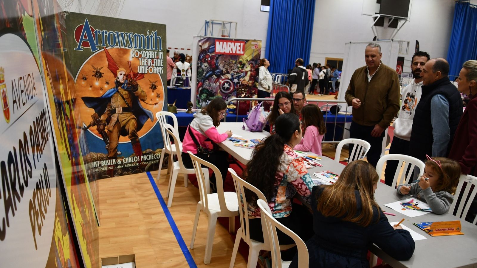 La zona dedicada a Carlos Pacheco.