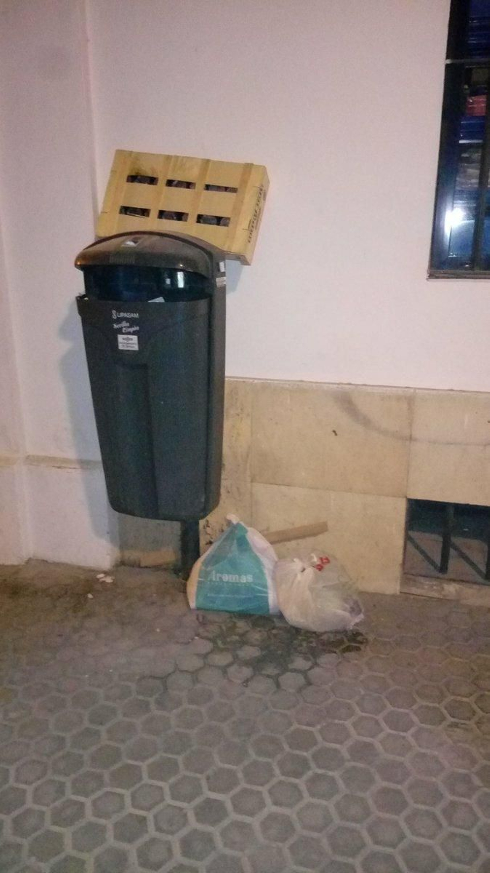 Galería de imágenes de la suciedad en distintos puntos de la ciudad.