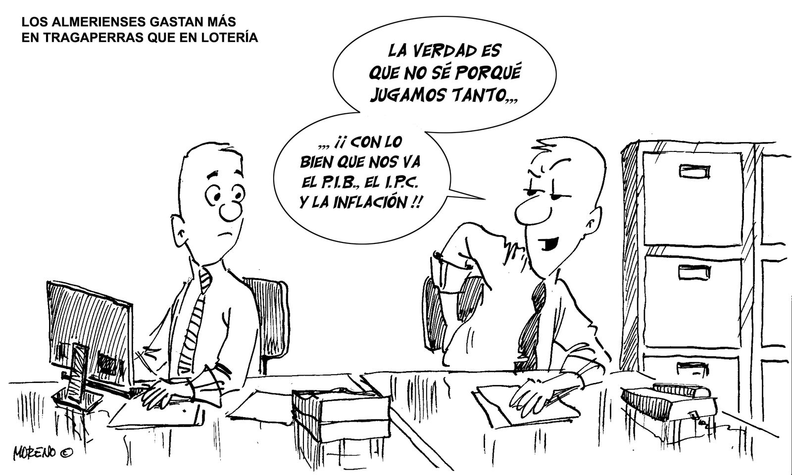 Almerienses y juegos de azar