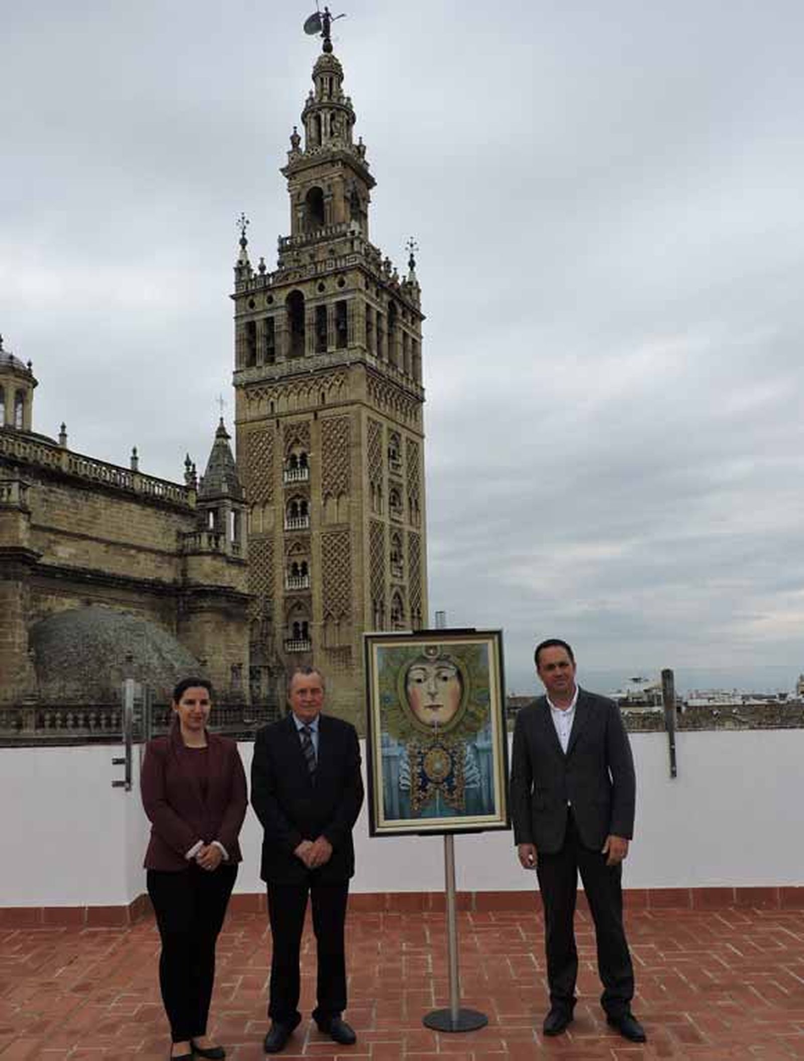 Presentación del cartel anunciador de la romería 2016 en la Casa de la Provincia