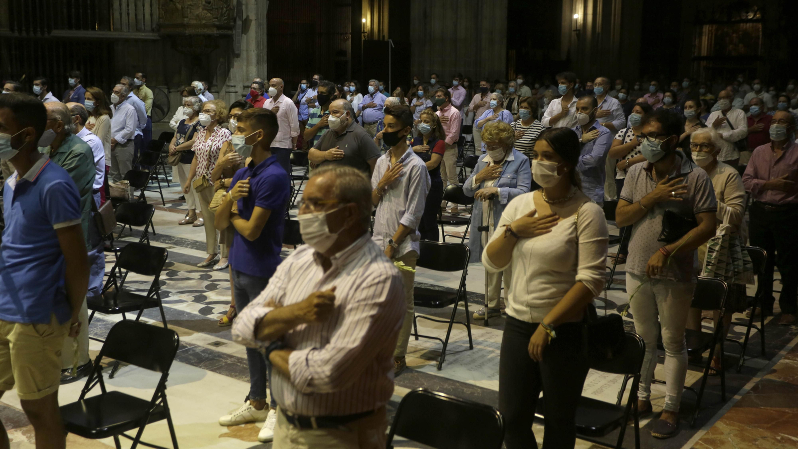 La festividad de la Virgen de los Reyes  marcada por la pandemia