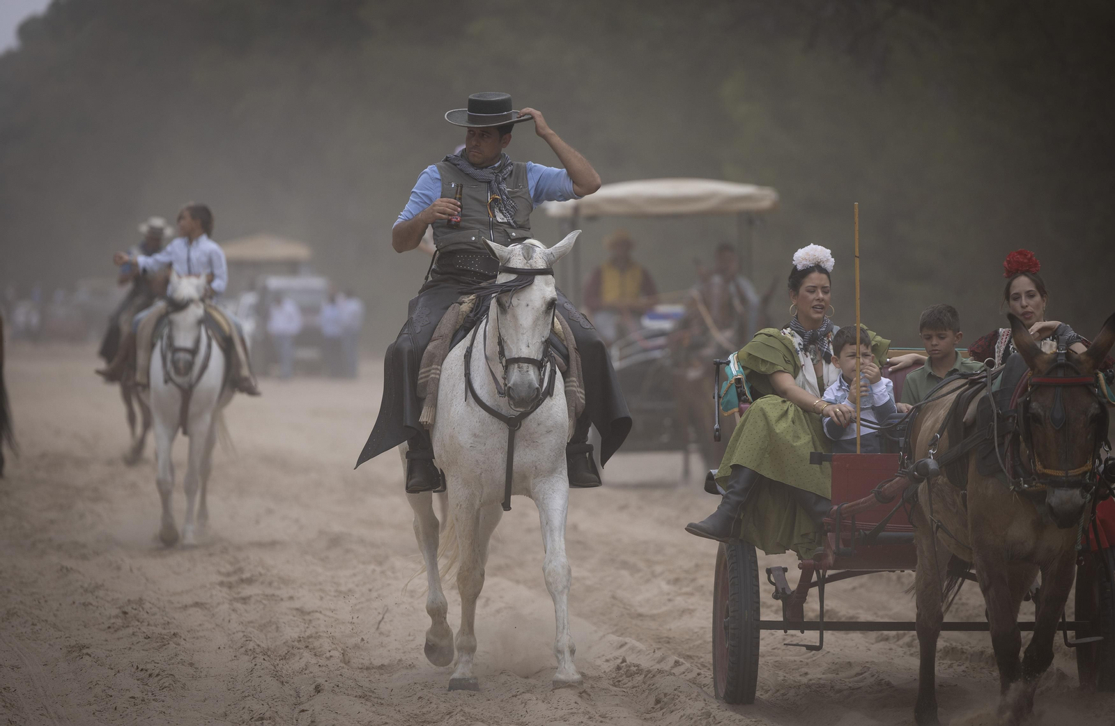 Las hermandades del Rocío en la Raya Real, todas las fotos