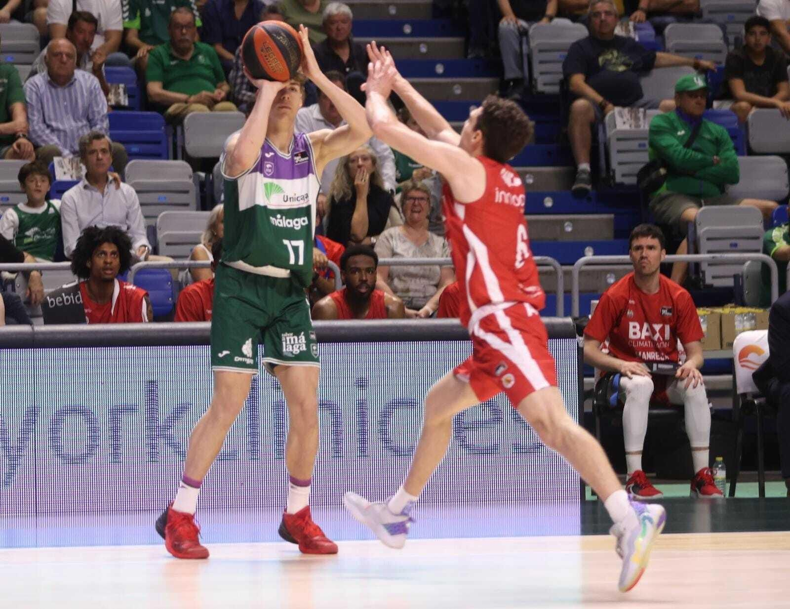 El Unicaja - Baxi Manresa, en fotos