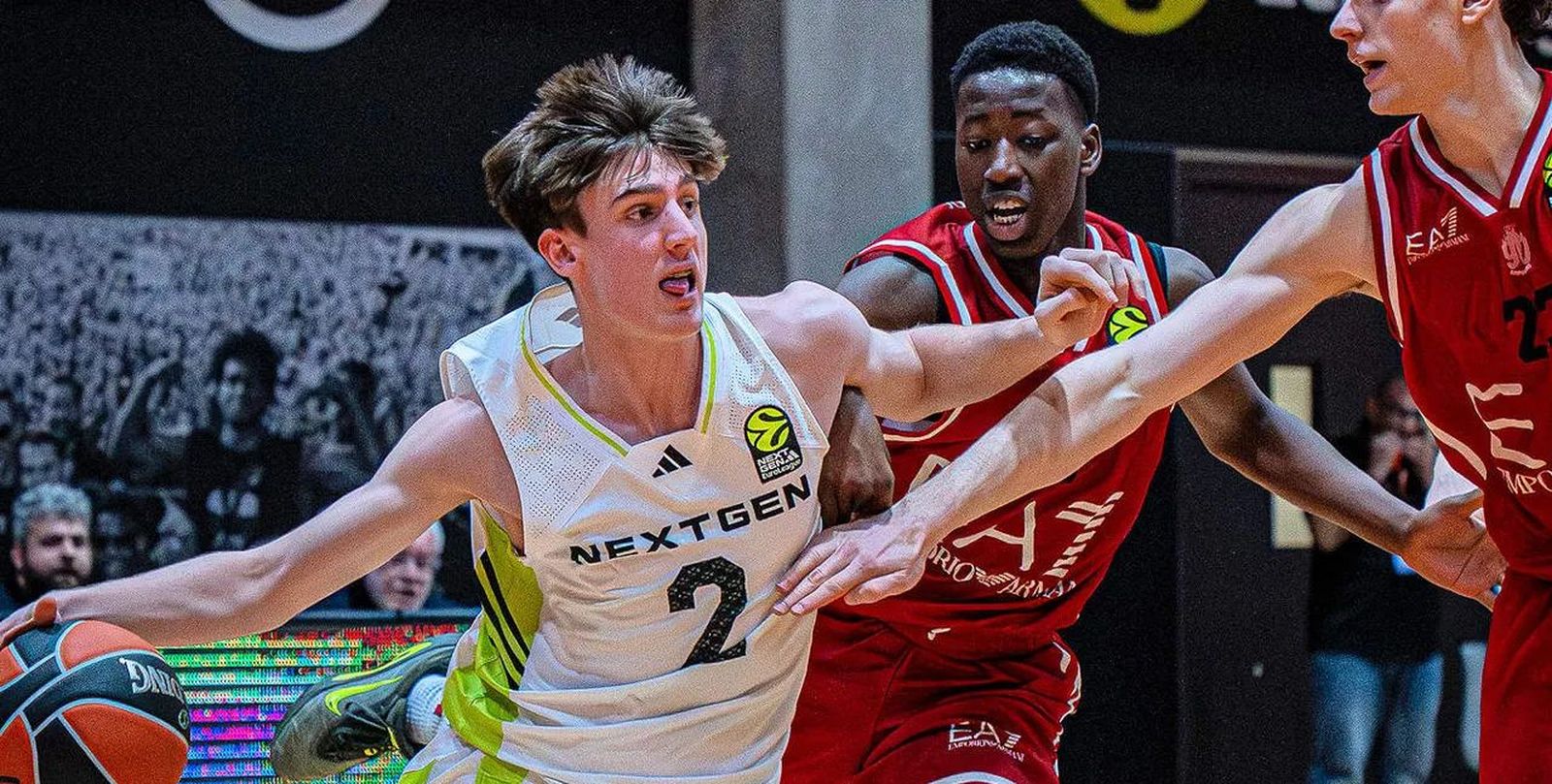 Alonso de la Iglesia, durante el Adidas NextGen.