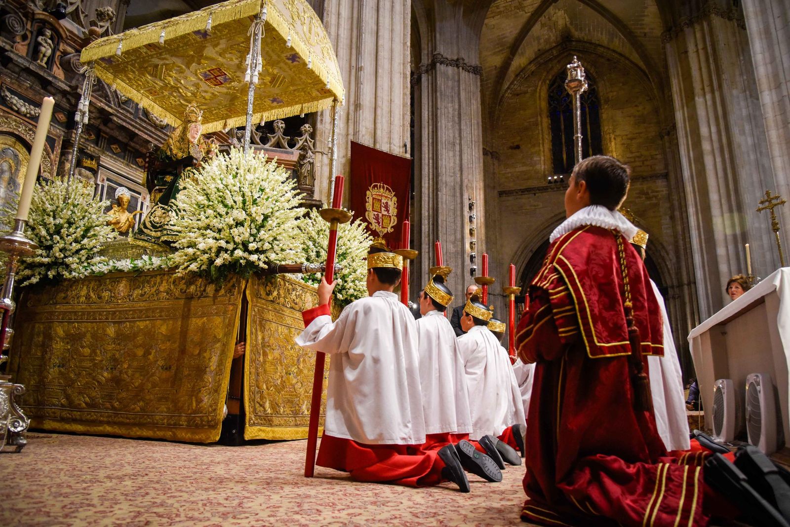 Las fotografías de la procesión de la Virgen de los Reyes 2025