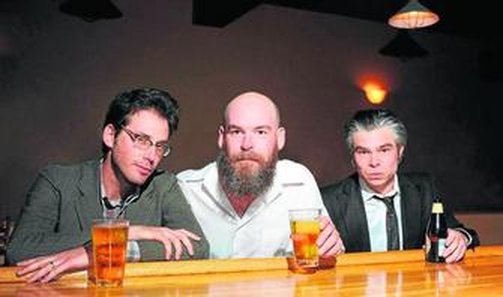 Los miembros de Clem Snide, que esta noche actúan en el Planta Baja.