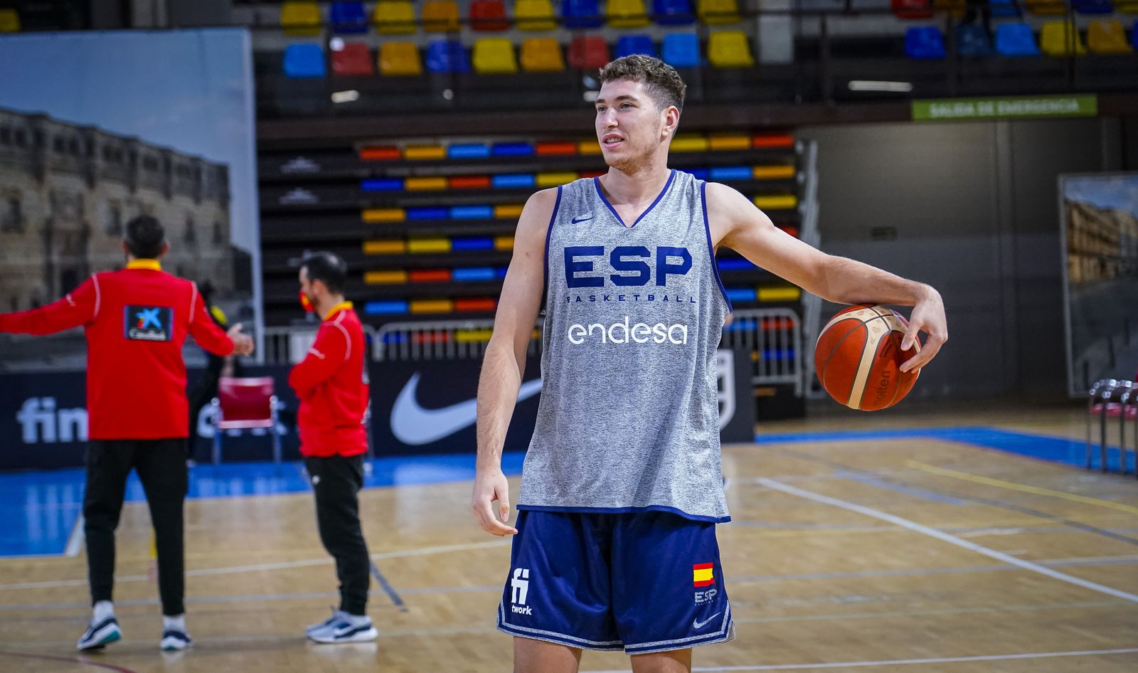 Fotos: Los jugadores del Unicaja ya entrenan con España