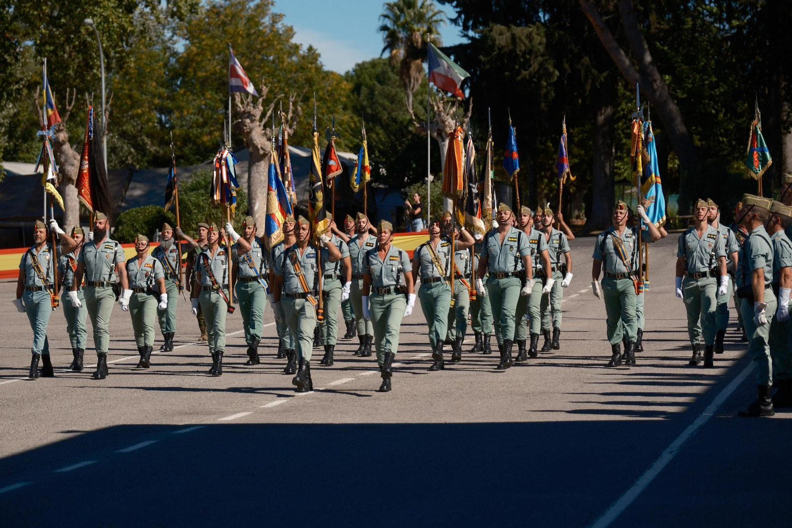 Celebración del 75 aniversario del Tercio Alejandro Farnesio 4º de la Legión, en imágenes.
