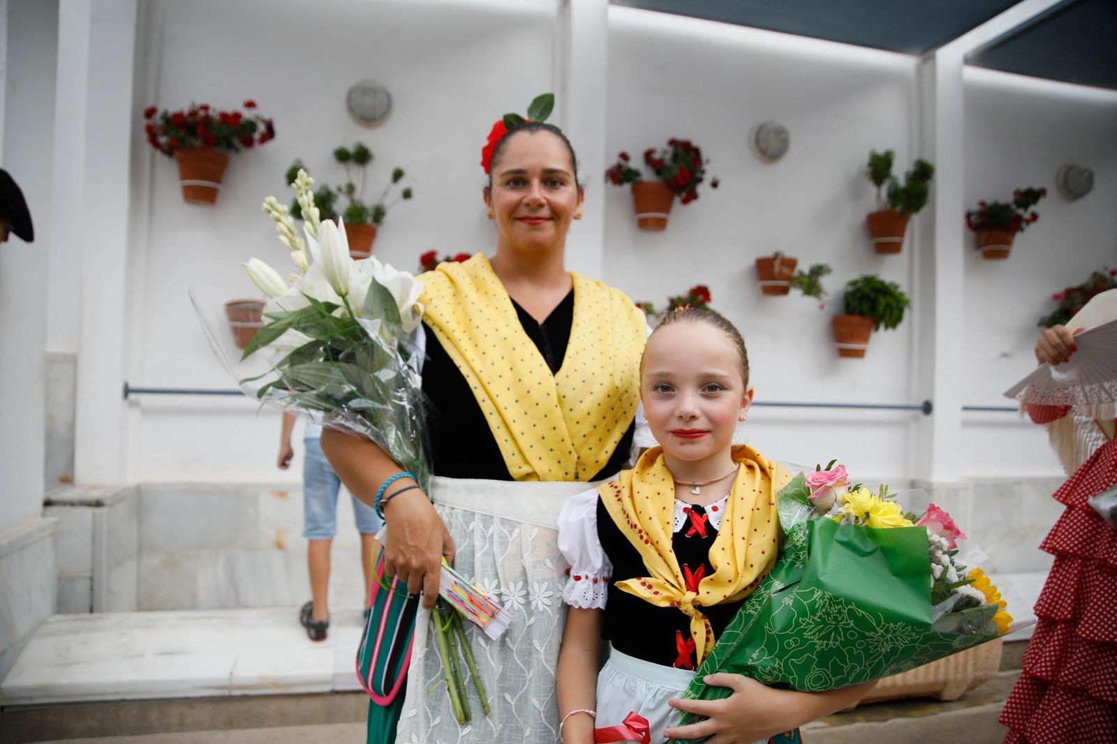 La Subida del Agua de las fiestas de Mojácar, en imágenes