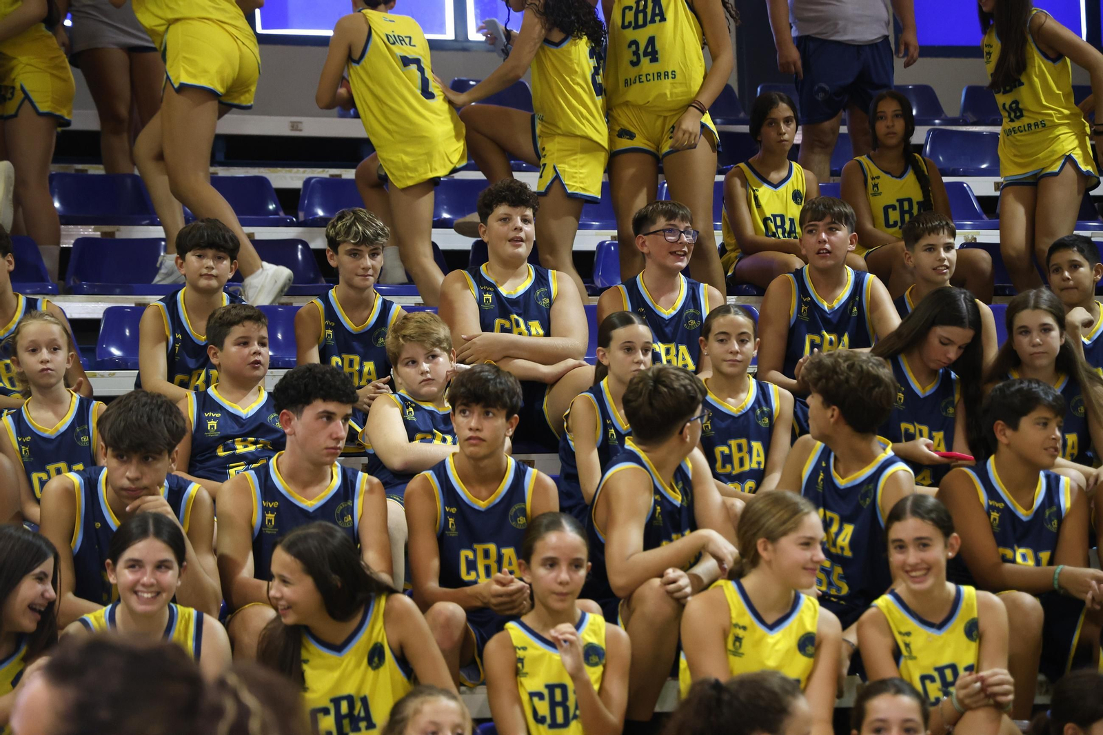 Fotos de la presentación de los equipos de cantera del CB Ciudad de Algeciras