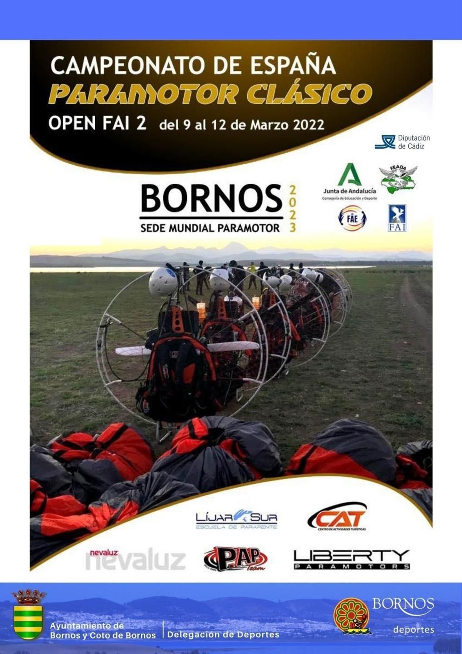 Cartel del Campeonato de España de Paramotor Cartel del Campeonato de España de Paramotor