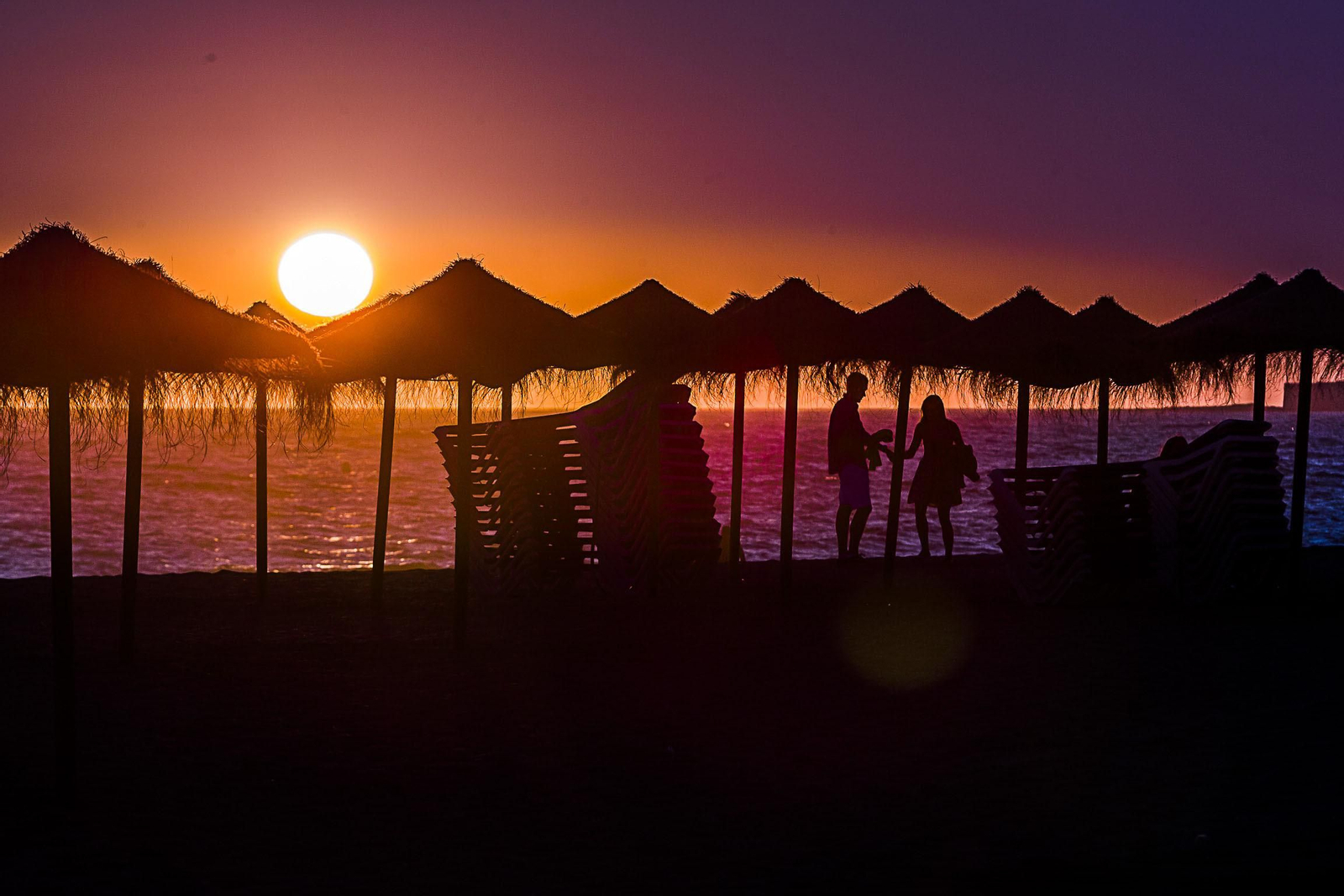 Playa de La Victoria.