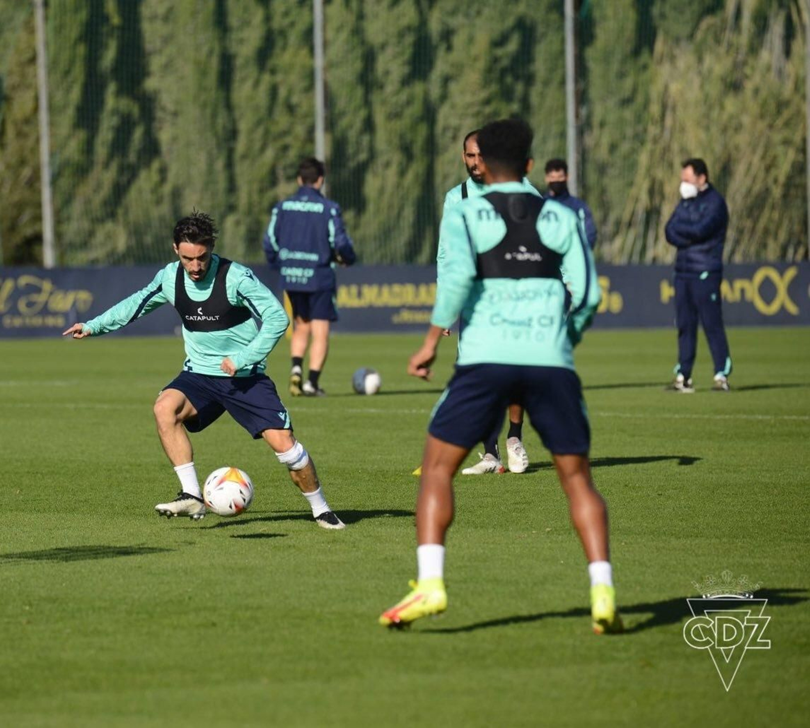 Iza Carcelén en la sesión del lunes.