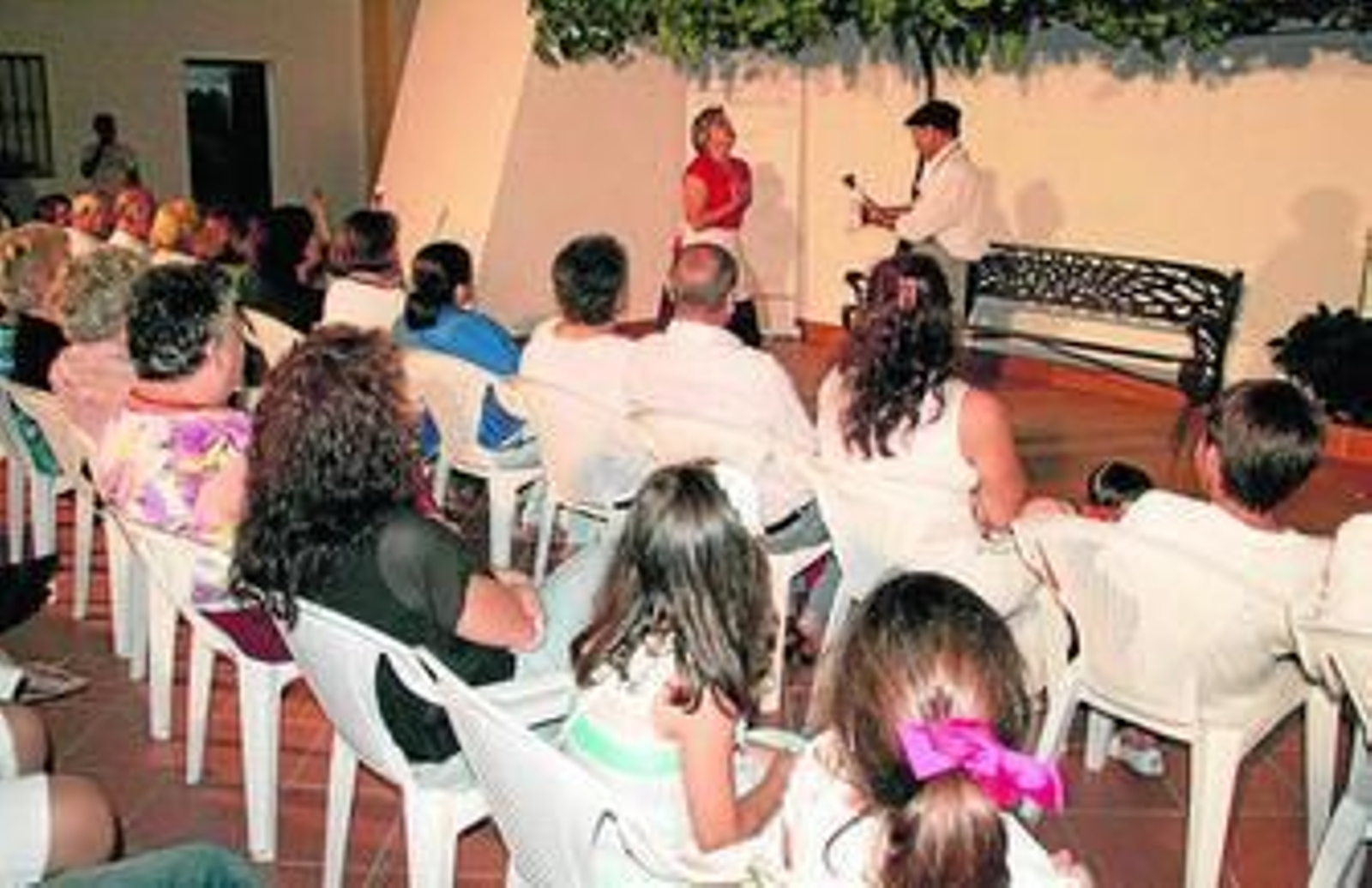 Una de las actuaciones de la anterior edición de la Noche en Blanco.