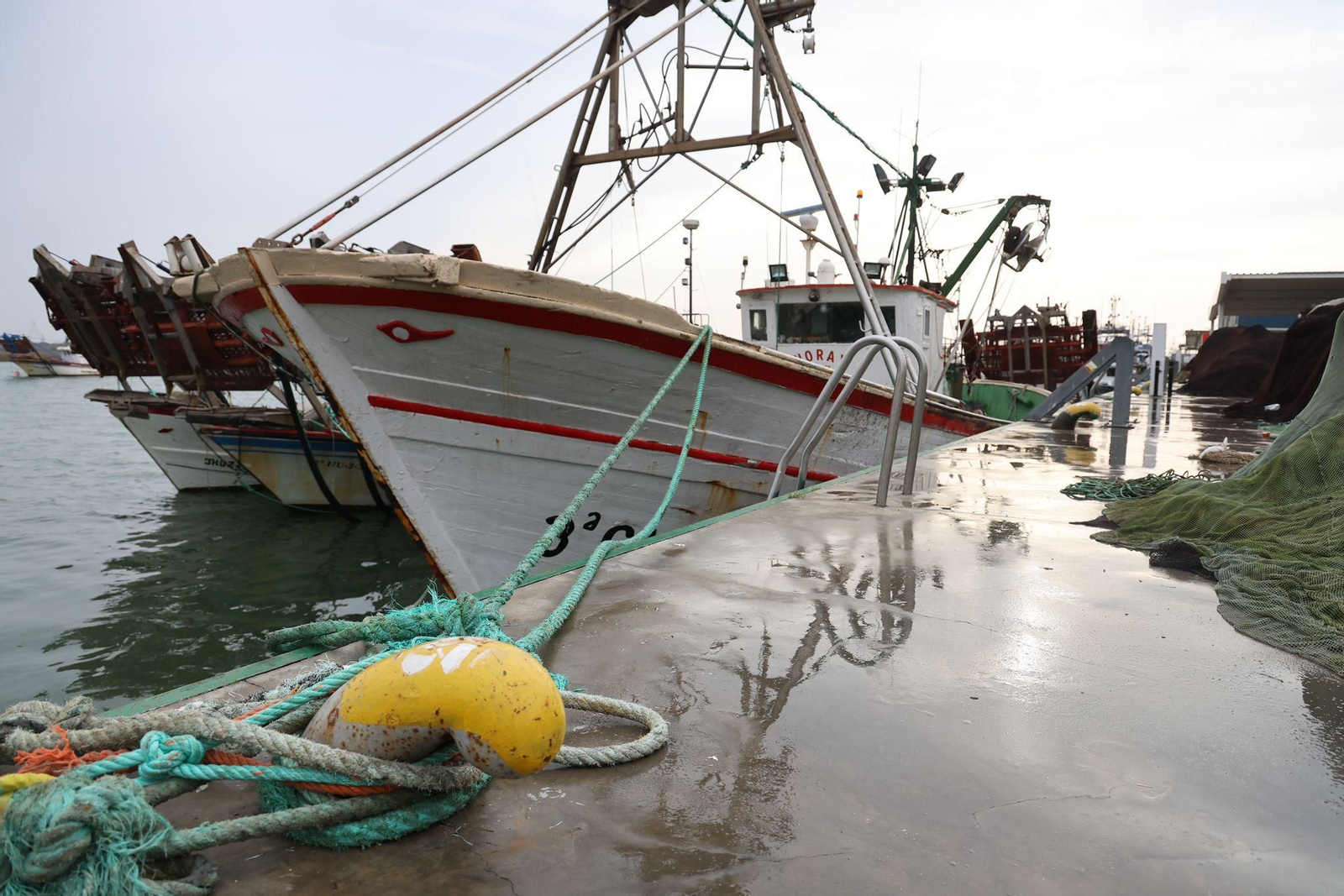 Escenarios de la provincia de Huelva en el segundo día de la borrasca Garoé Escenarios de la provincia de Huelva en el segundo día de la borrasca Garoé