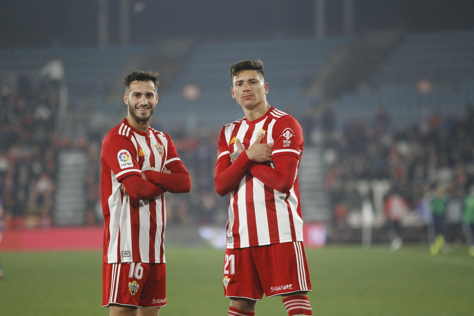 Lazo y Darwin, en la celebración