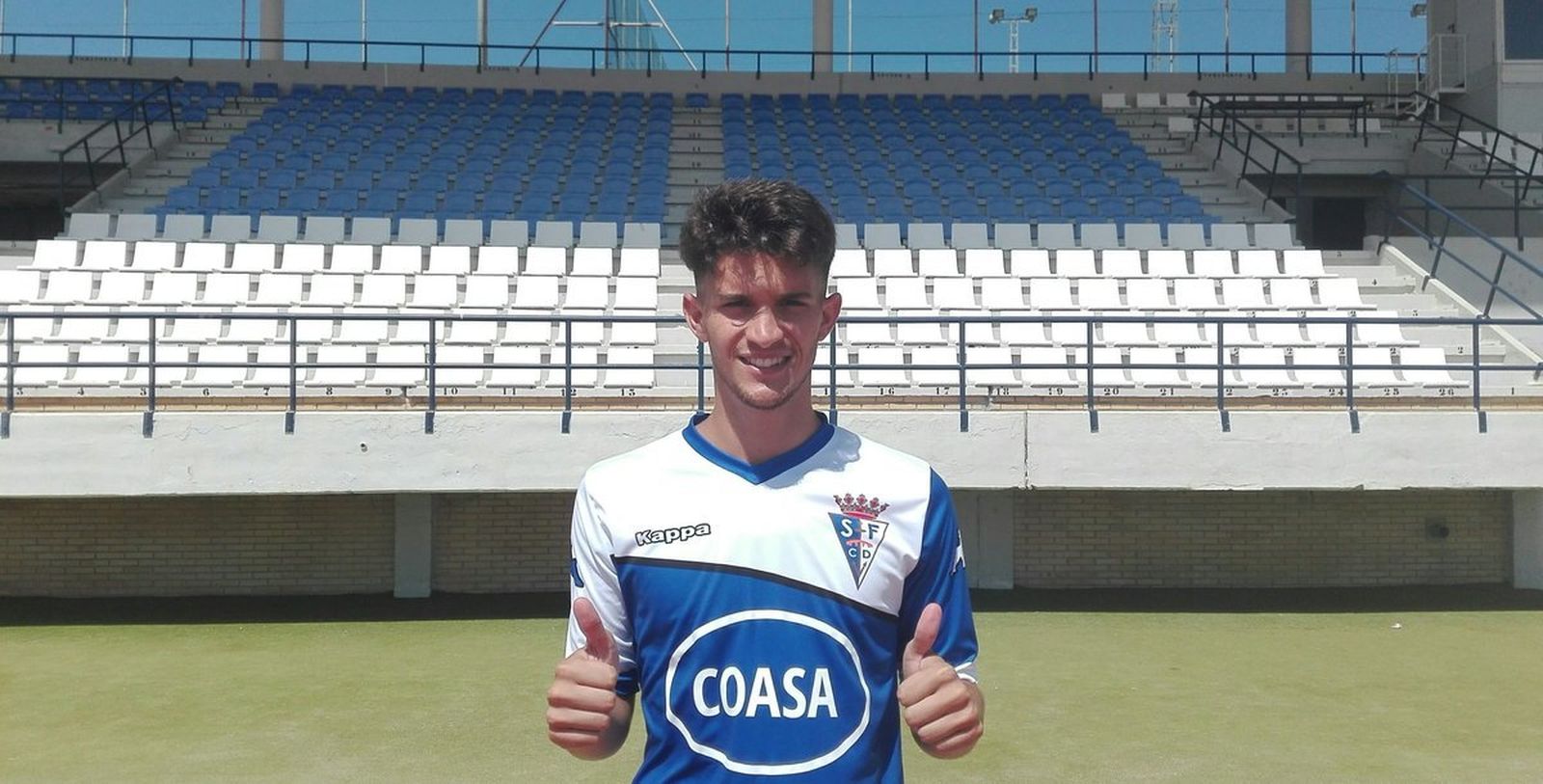 Javi Gómez en una imagen facilitada por el club