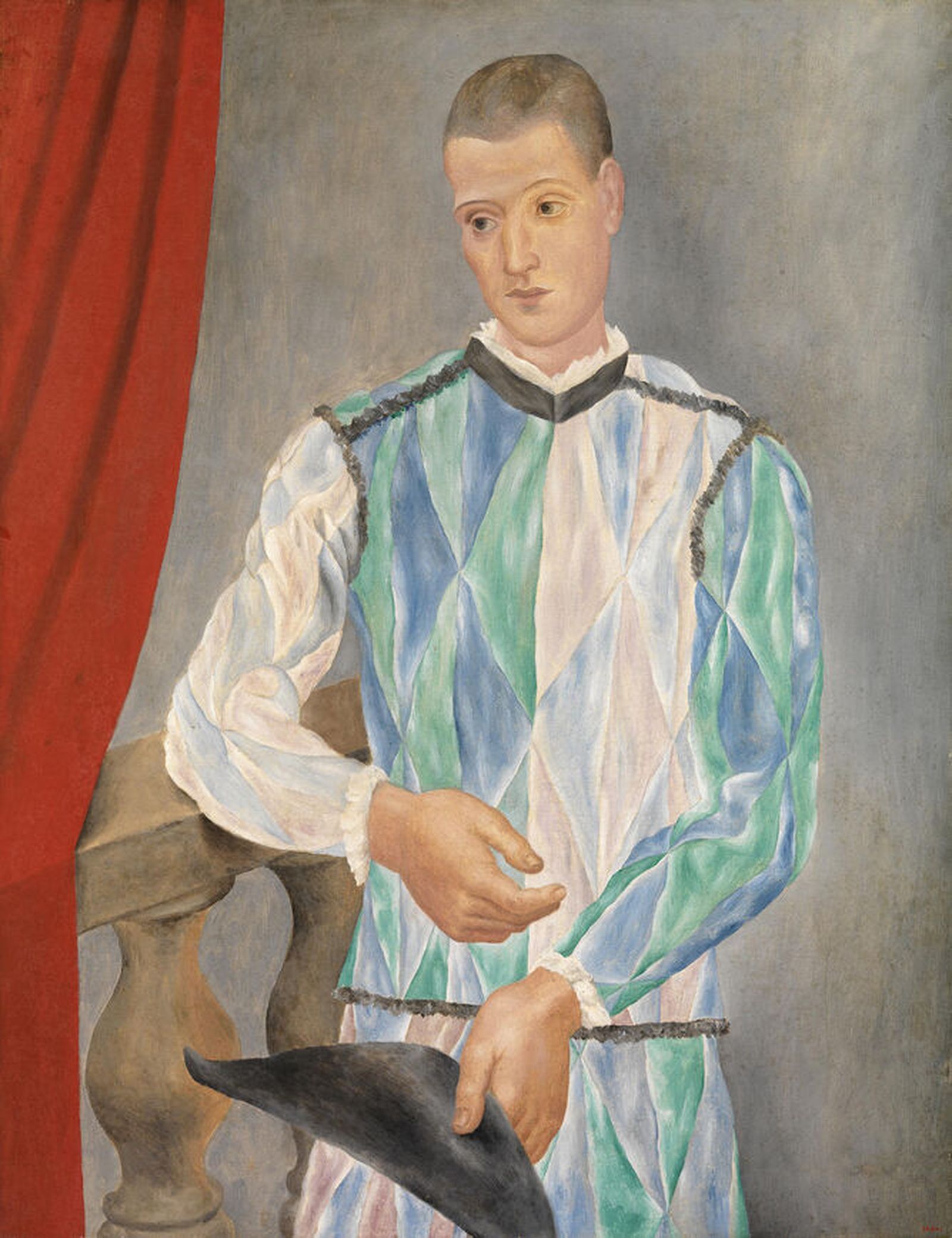 ‘Arlequín’ (1917), de Pablo Picasso.