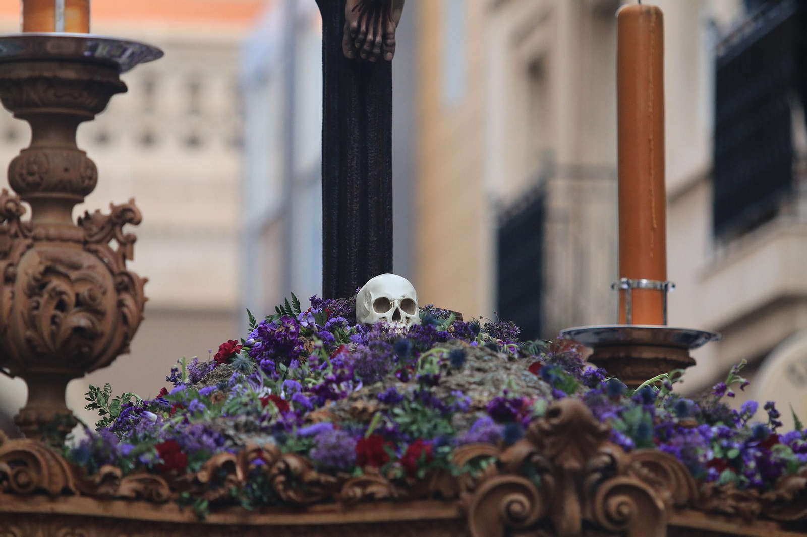 La procesión de Las Angustias, en imágenes