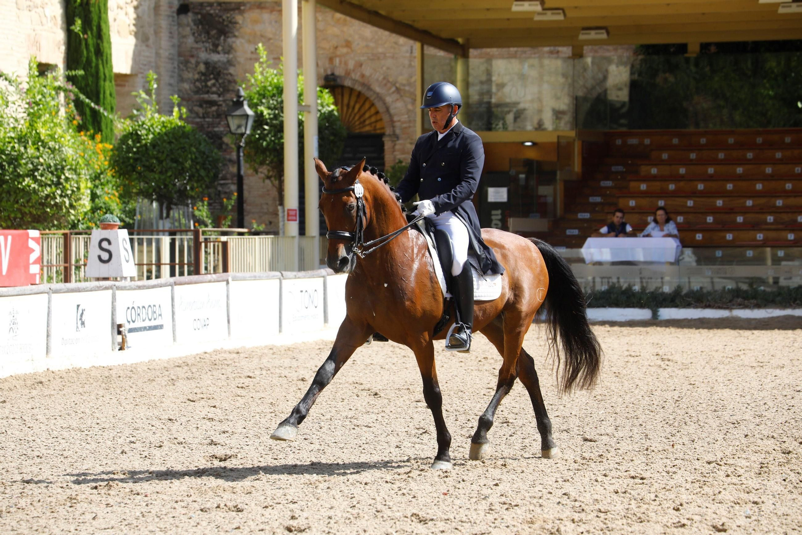 El concurso nacional de Doma Clásica en las Caballerizas Reales de Córdoba
