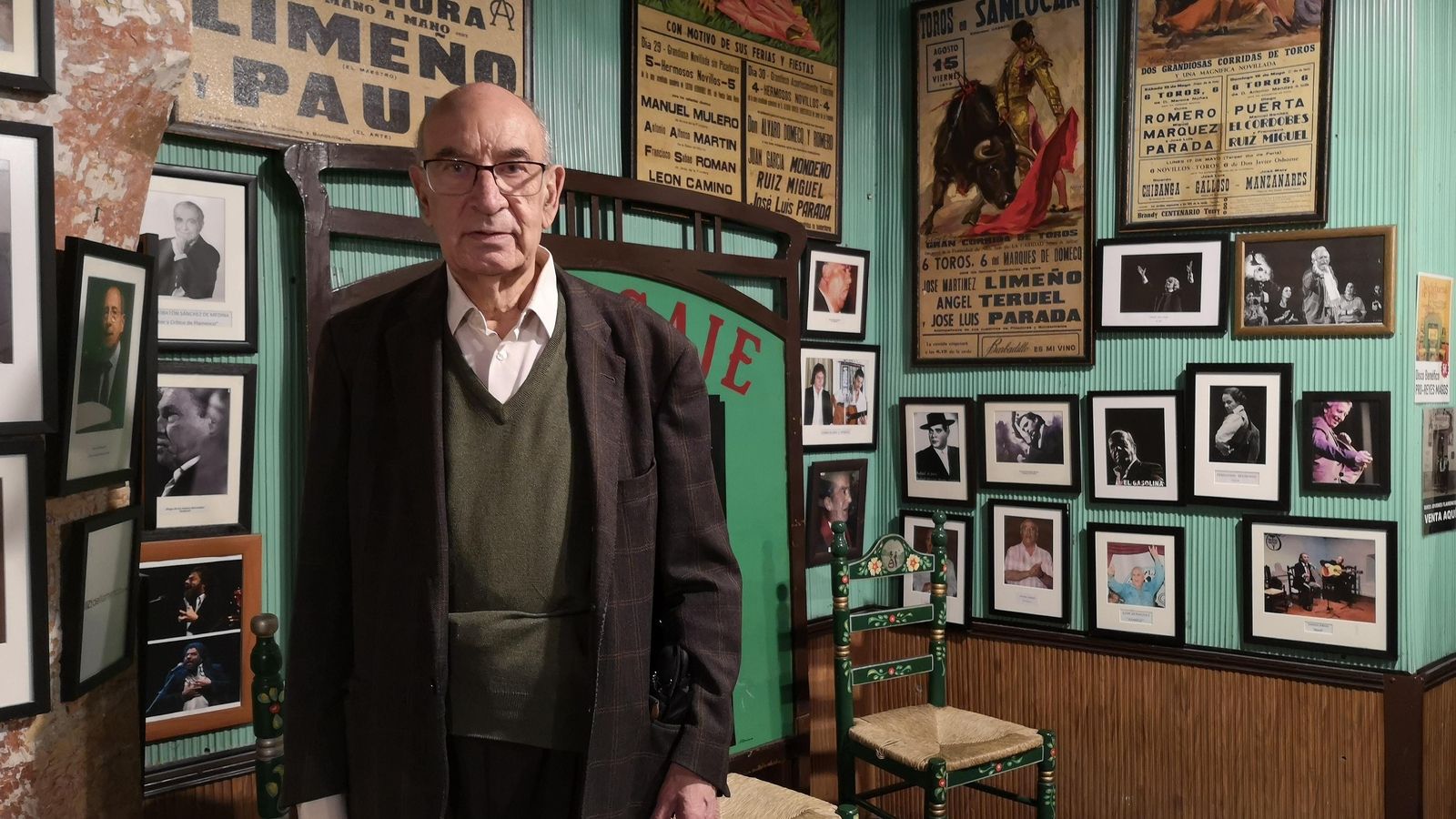 Rafael Infante, protagonista del homenaje de El Tabanco El Pasaje