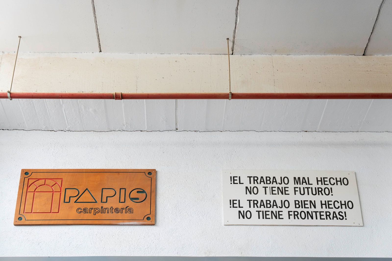 Carpinterías, un negocio tradicional que busca savia nueva, en imágenes