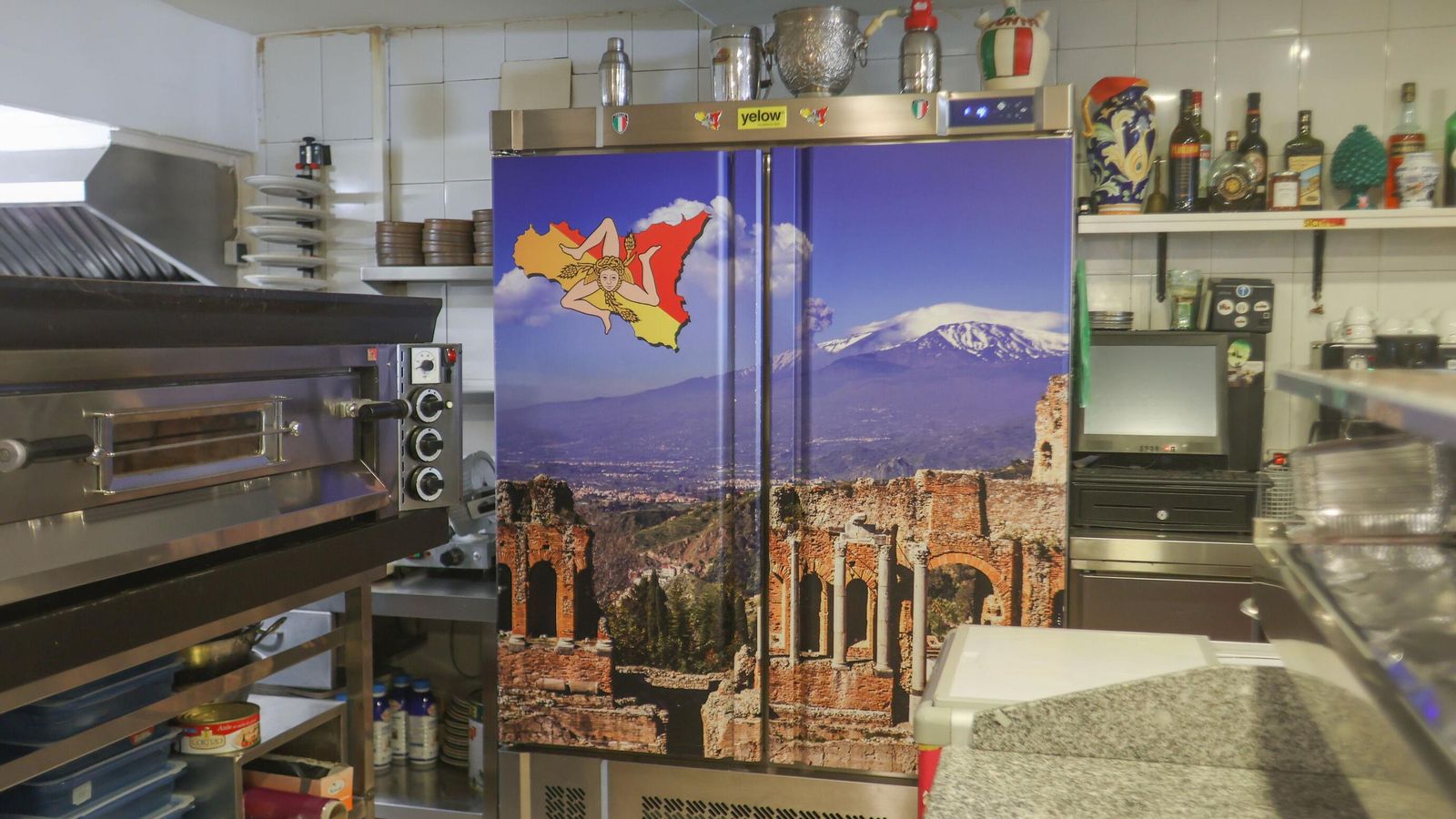 Los detalles hacen de este lugar un sitio mágico para comer, la pizzería se ha ganado el cariño de los granadinos.