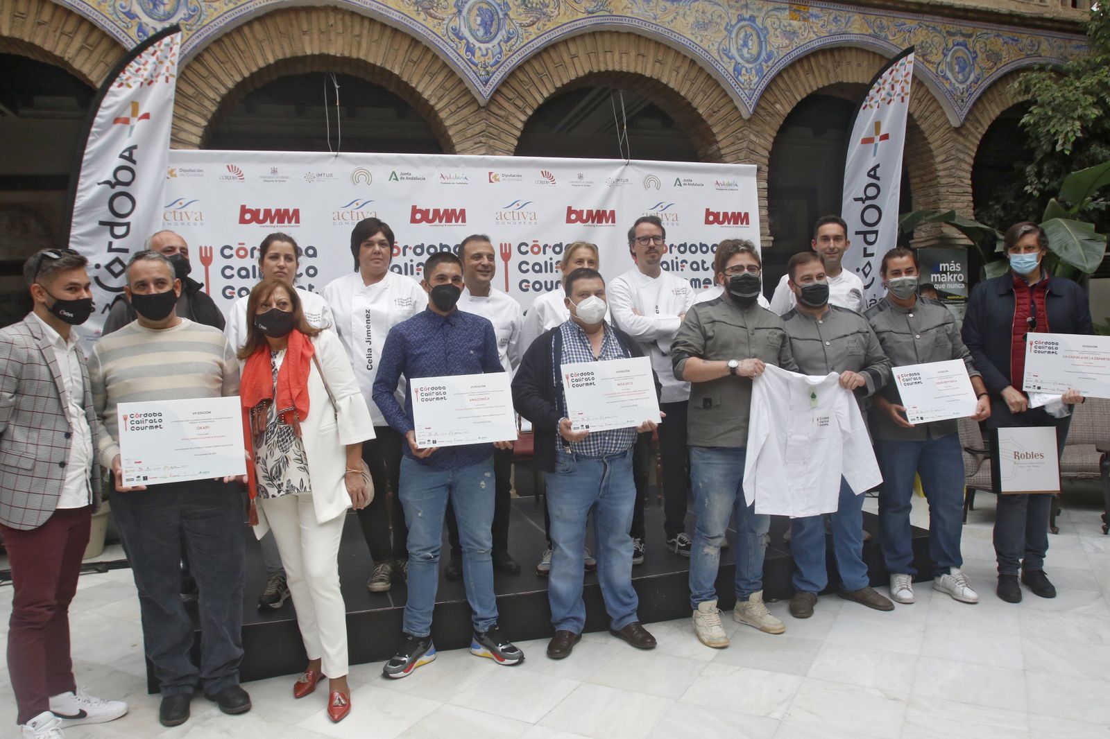 Los premiados del Córdoba Califato Gourmet, en imágenes