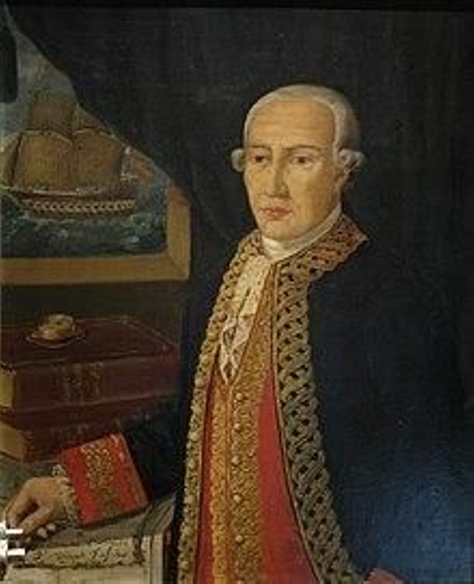 Retrato anónimo del brigadier Vicente Tofiño de San Miguel y Vandewalle, existente en el Museo Naval de Madrid.