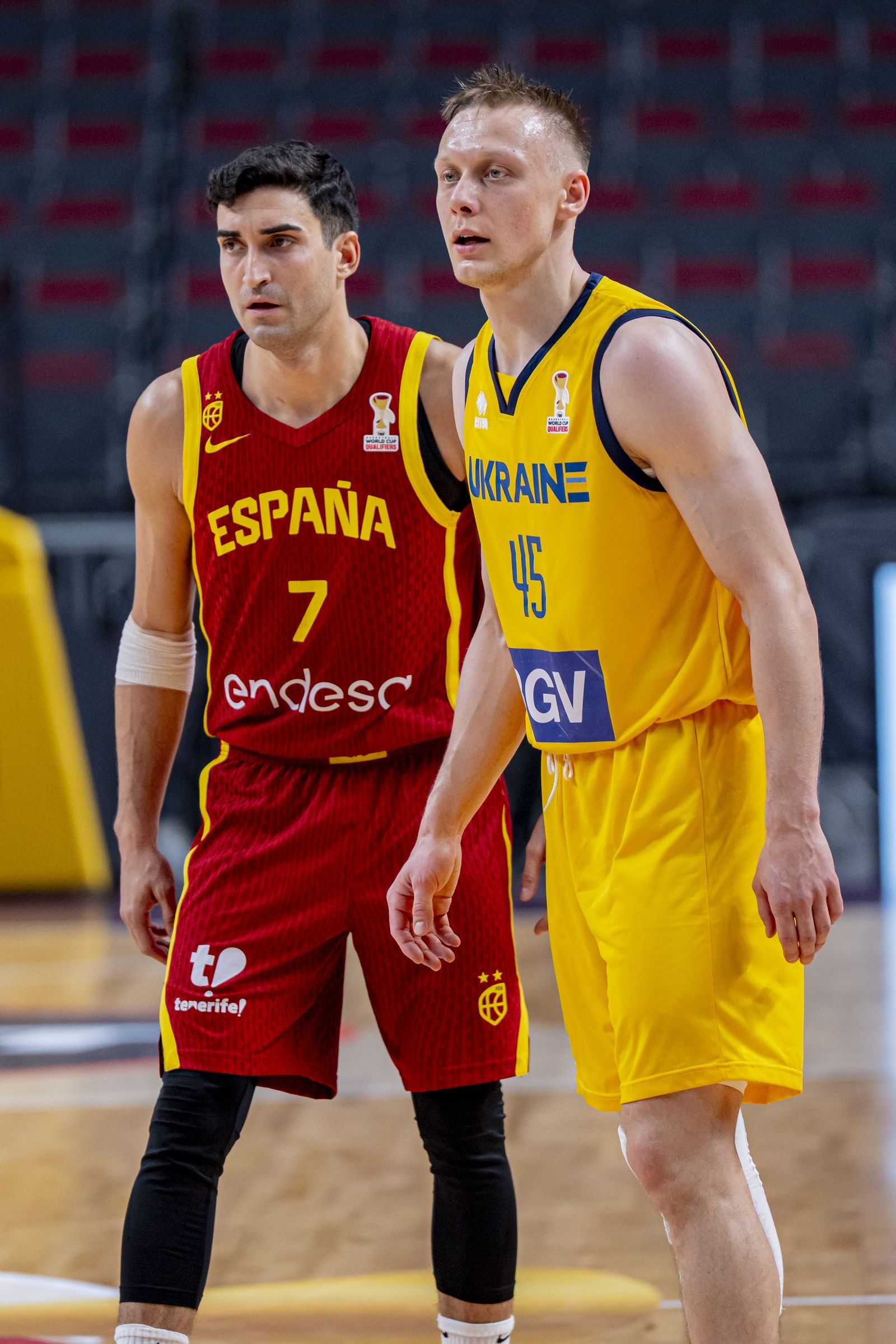 Las mejores fotos del Ucrania-España de baloncesto