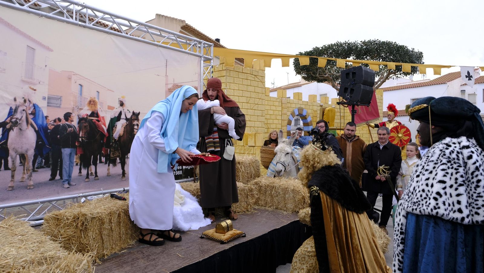 El Auto de los Reyes Magos de Los Gallardos, en imágenes