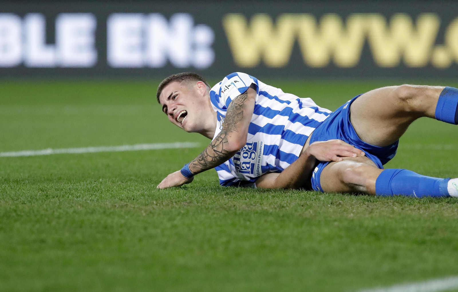 Las fotos del Málaga CF-Sporting de Gijón