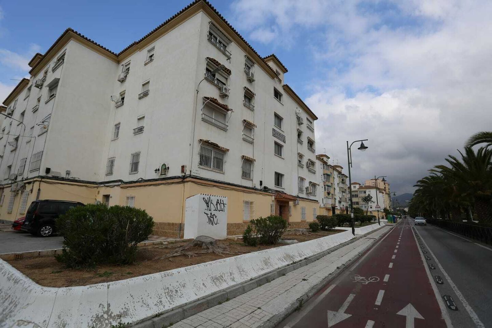 Avenida Santiago Ramón y Cajal en Ciudad Jardín, donde se produjeron los disparos