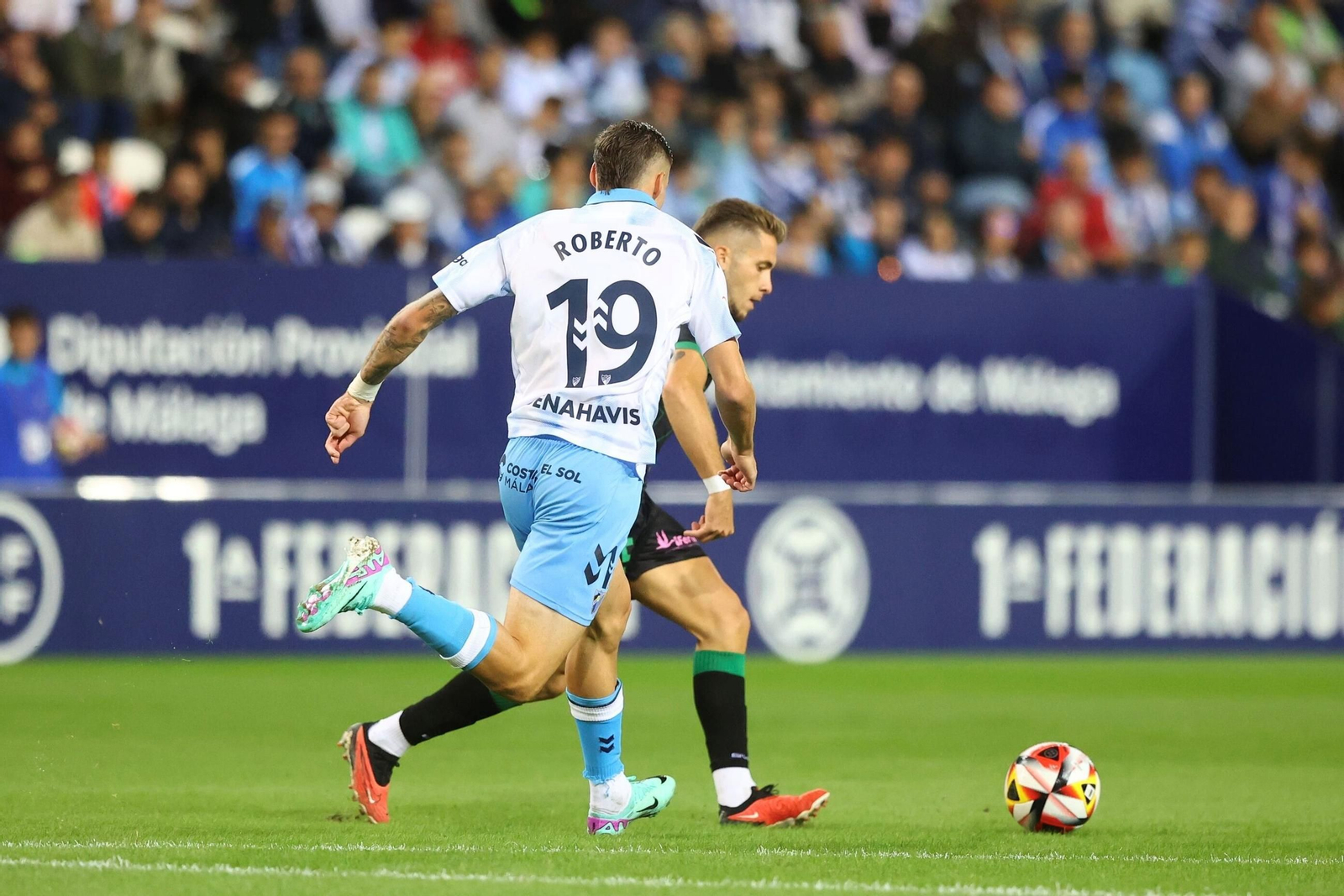 Roberto, su paso por el Málaga CF en fotos