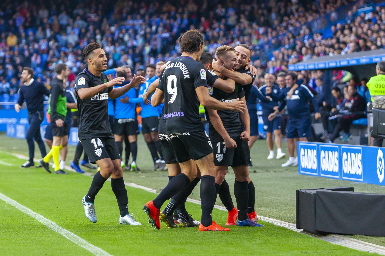 Las fotos del Deportivo - Málaga CF