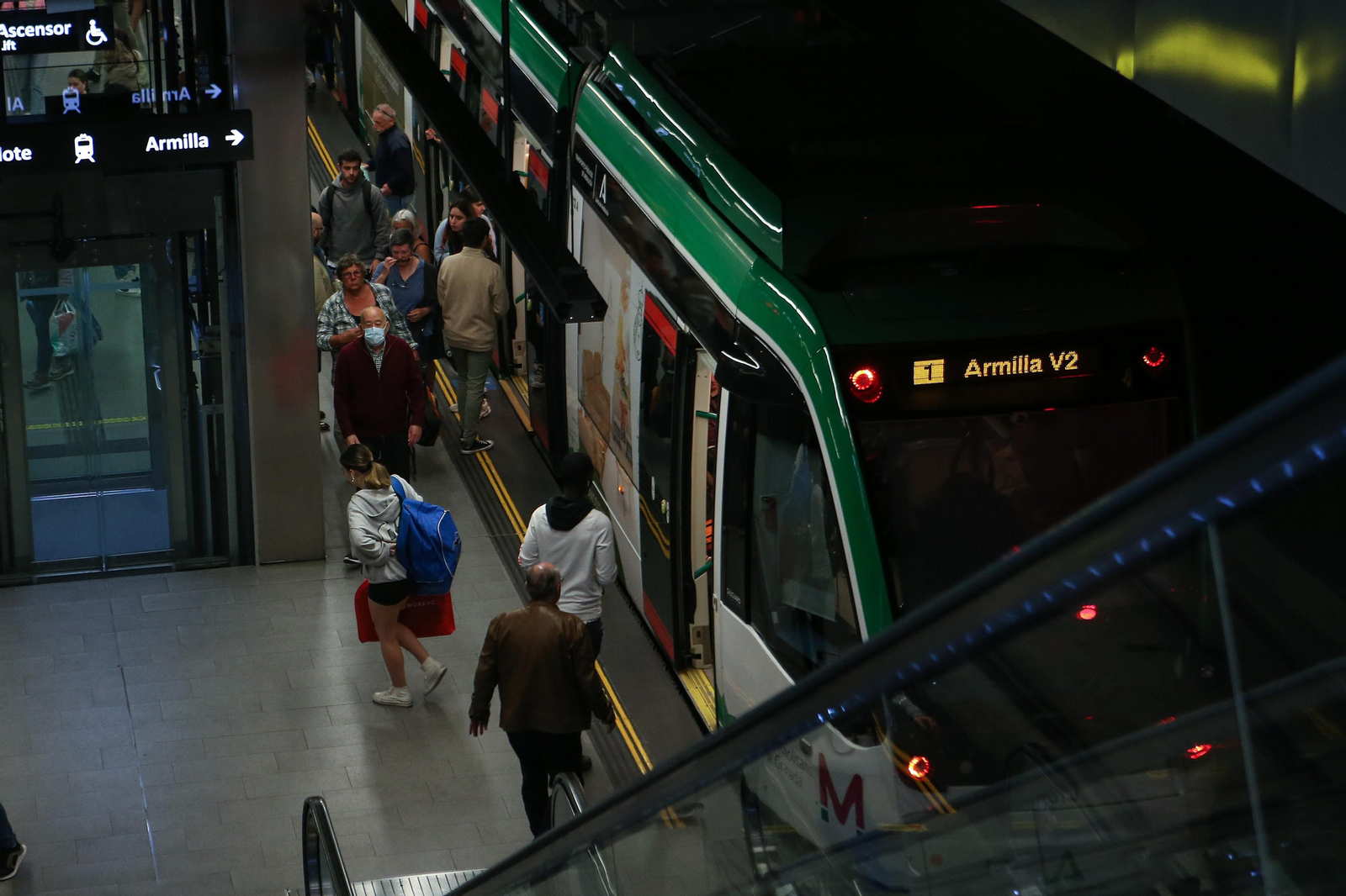 Estación subterránea Metro Granada