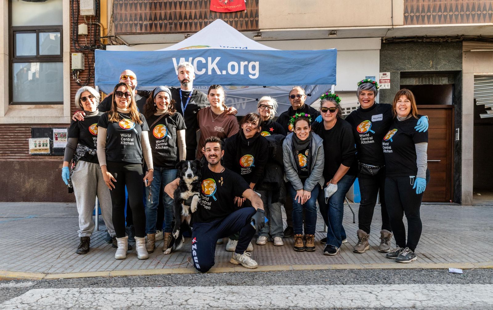 Voluntarios del Chef José Andrés.