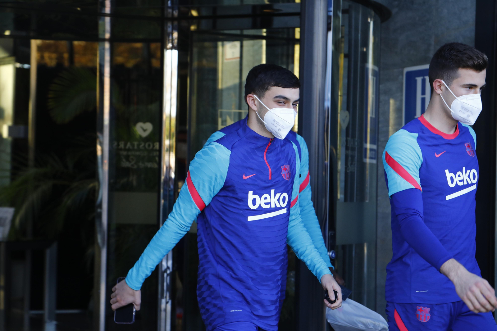 El Barça ya prepara la Supercopa en Córdoba, en imágenes