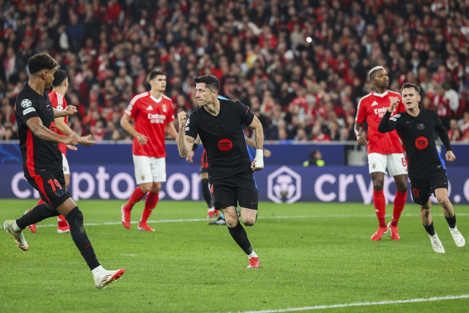 Las fotos del Benfica - Barcelona