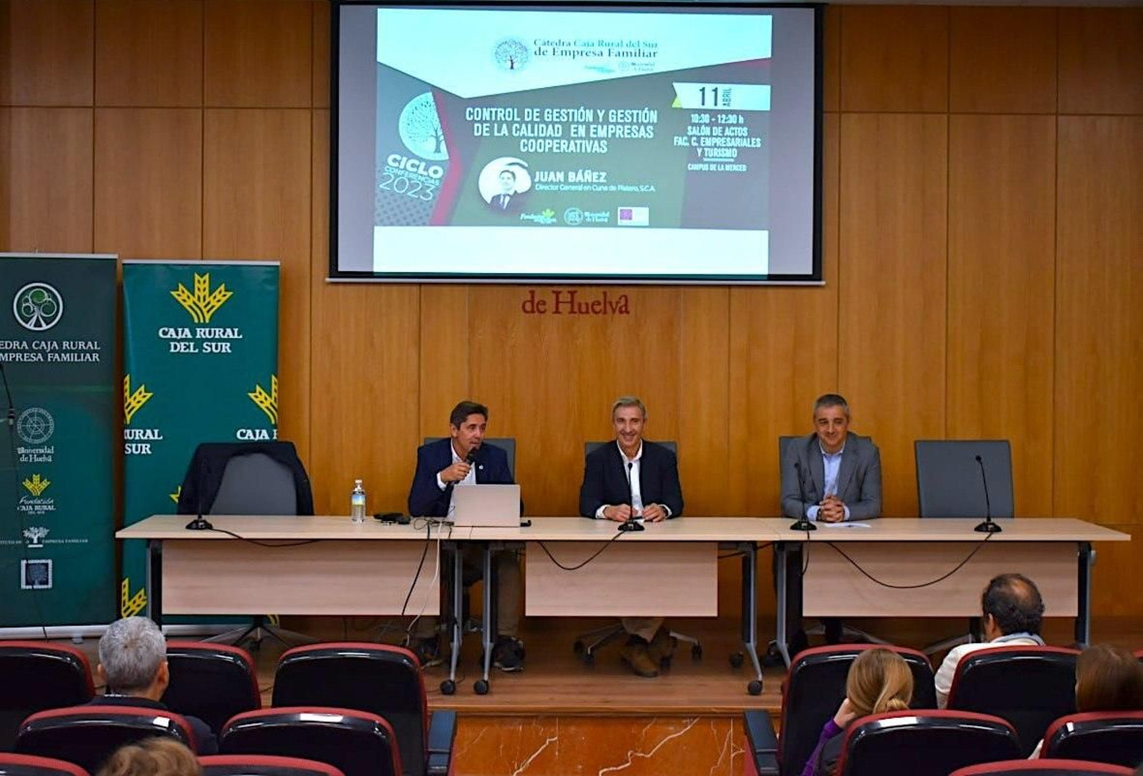 La Universidad de Huelva acoge unas jornadas sobre control y gestión de calidad de empresa cooperativas