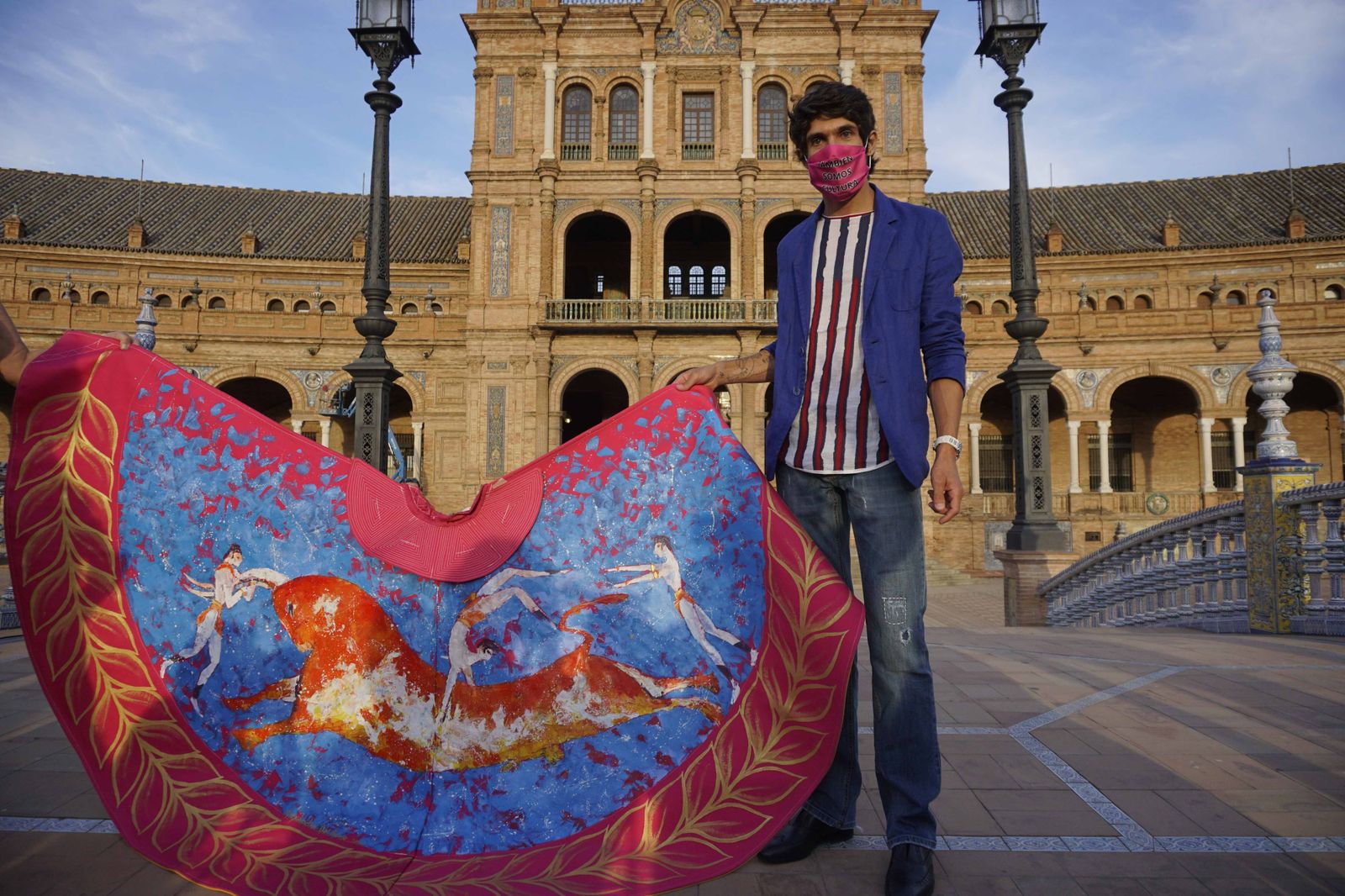 Las imágenes de la manifestación en favor de la tauromaquia